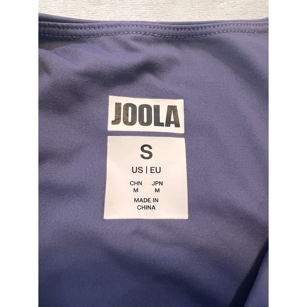 Joola Women's Court Tank Top, Pickleball Tennis Purple Small Bra Cropped - Picture 2 of 5